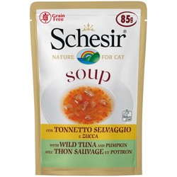 Корм для кошек Schesir Cat Soup Wild Tuna with Pumpkin 6 pcs