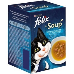 Корм для кошек Felix Soup Fish Selection 48 pcs
