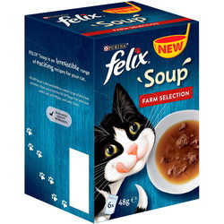 Корм для кошек Felix Soup Farm Selection 6 pcs