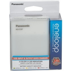 Зарядки аккумуляторных батареек Panasonic Eneloop BQ-CC87 + 4xAA 2000 mAh