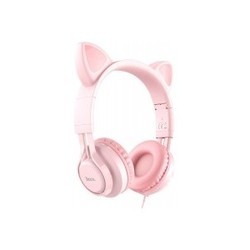 Наушники Hoco W36 Cat (розовый)