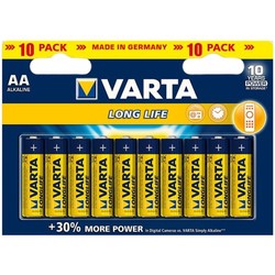 Аккумуляторы и батарейки Varta Longlife 10xAAA