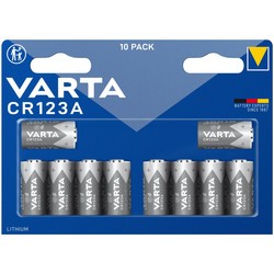 Аккумуляторы и батарейки Varta 10xCR123A