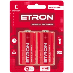 Аккумуляторы и батарейки Etron Mega Power 2xC
