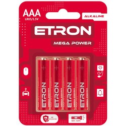 Аккумуляторы и батарейки Etron Mega Power 4xAAA