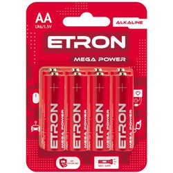 Аккумуляторы и батарейки Etron Mega Power 4xAA
