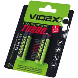 Аккумуляторы и батарейки Videx Turbo 2xAA