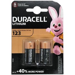 Аккумуляторы и батарейки Duracell 2xCR123