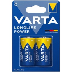 Аккумуляторы и батарейки Varta Longlife Power 2xC