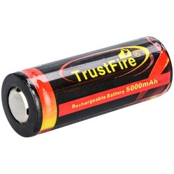 Аккумуляторы и батарейки TrustFire 1x26650 5000 mAh micro USB