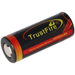 Аккумуляторы и батарейки TrustFire 1x26650 5000 mAh