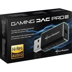 Звуковые карты Sharkoon Gaming DAC Pro S V2