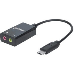 Звуковые карты MANHATTAN USB-C Audio Adapter 2.1