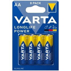 Аккумуляторы и батарейки Varta Longlife Power 8xAA