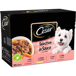 Корм для собак Cesar Selection in Sauce 48 pcs