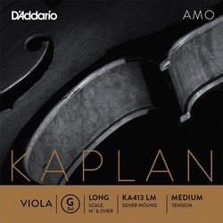 Струны DAddario Kaplan Amo Single G Viola String Long Scale Medium