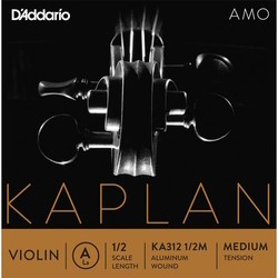 Струны DAddario Kaplan Amo Single A Violin String 1/2 Medium