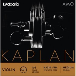 Струны DAddario Kaplan Amo Violin String Set 1/4 Medium