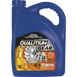 Трансмиссионные масла Qualitium Gear GL-5 75W-90 5L