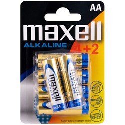 Аккумуляторы и батарейки Maxell Alkaline 6xAA