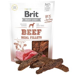 Корм для собак Brit Beef Real Fillets 80 g 3 pcs
