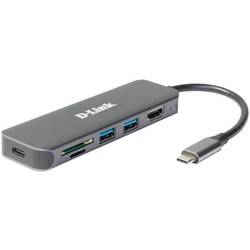 Картридеры и USB-хабы D-Link DUB-2327/A1A
