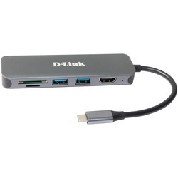 Картридеры и USB-хабы D-Link DUB-2327/A1A