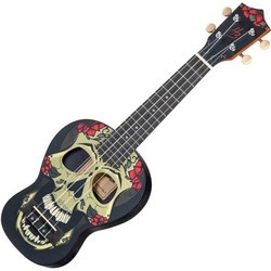 Акустические гитары Harley Benton DOTU UKE-S Diamond Skull
