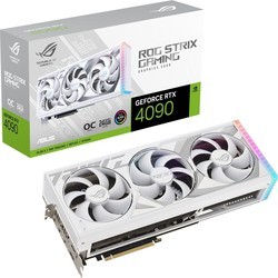 Видеокарты Asus GeForce RTX 4090 ROG Strix 24GB White OC