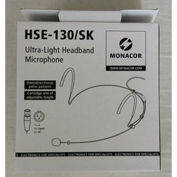 Микрофоны MONACOR HSE-130/SK