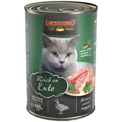 Корм для кошек Leonardo Adult Canned with Duck 400 g 6 pcs