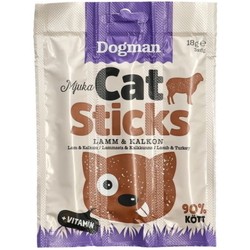 Корм для кошек Dogman Sticks Turkey/Lamb 18 g