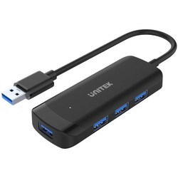 Картридеры и USB-хабы Unitek uHUB Q4 4 Ports Powered USB 3.0 Hub