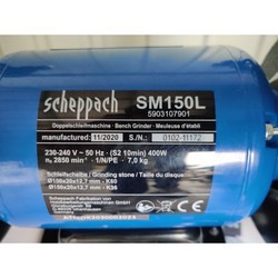 Точильно-шлифовальные станки Scheppach SM150L