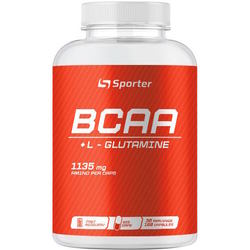 Аминокислоты Sporter BCAA + L-Glutamine 180 cap