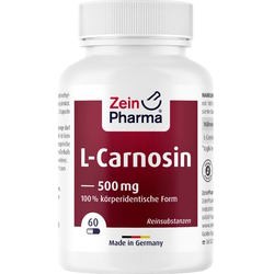 Аминокислоты ZeinPharma L-Carnosin 500 mg 60 cap