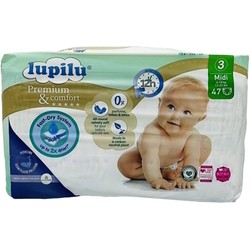 Подгузники (памперсы) Lupilu Premium Comfort 3 / 47 pcs