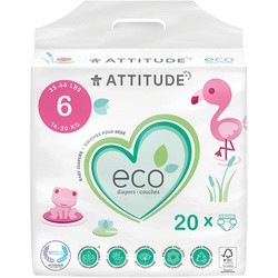 Подгузники (памперсы) Attitude Eco Diapers 6 / 20 pcs