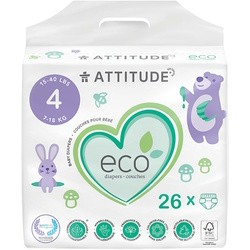Подгузники (памперсы) Attitude Eco Diapers 4 / 26 pcs