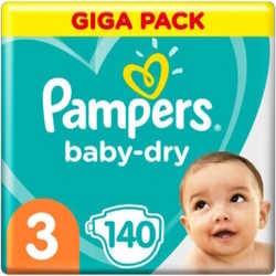 Подгузники (памперсы) Pampers Active Baby-Dry 3 / 140 pcs