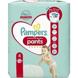 Подгузники (памперсы) Pampers Premium Protection Pants 4 / 18 pcs