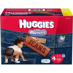 Подгузники (памперсы) Huggies Little Movers 4 / 60 pcs