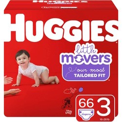Подгузники (памперсы) Huggies Little Movers 3 / 66 pcs