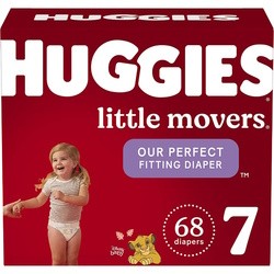 Подгузники (памперсы) Huggies Little Movers 7 / 68 pcs