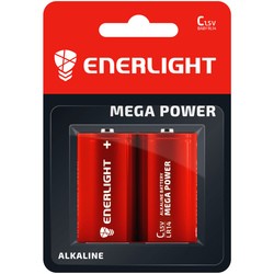 Аккумуляторы и батарейки Enerlight Mega Power 2xC