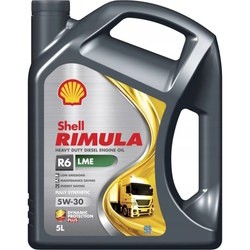 Моторные масла Shell Rimula R6 LME 5W-30 5L