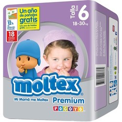 Подгузники (памперсы) Moltex Premium Pocoyo 6 / 18 pcs