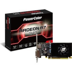 Видеокарты PowerColor Radeon R7 240 2GBD5-HLEV2