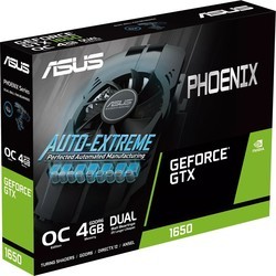 Видеокарты Asus GeForce GTX 1650 Phoenix EVO OC