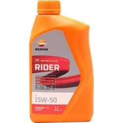 Моторные масла Repsol Rider 15W-50 1L